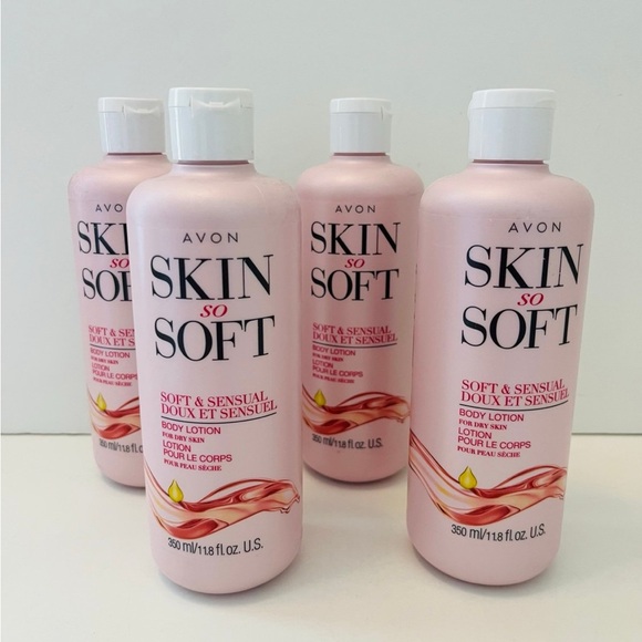 Avon Other - Avon Soft & Sensual Skin So Soft Body Lotion Full Size Lot of 4